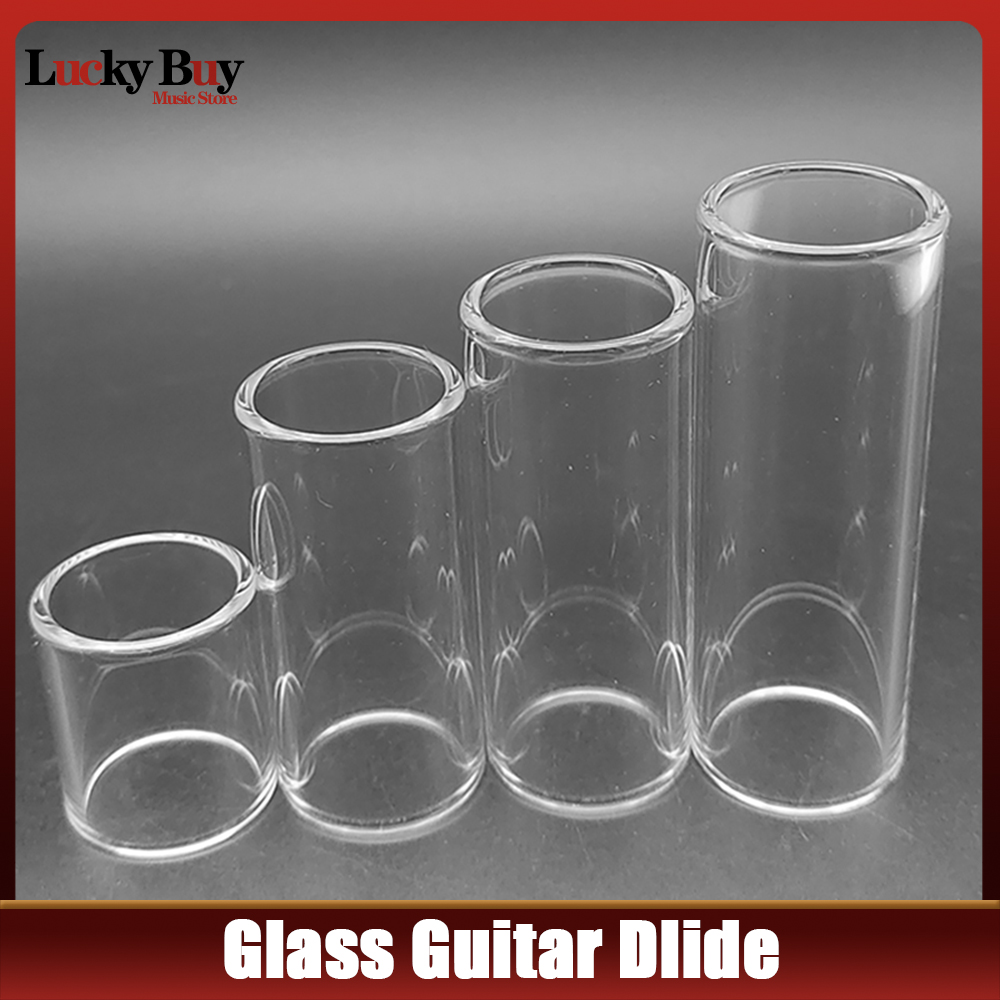 Guitar Slide Tube - 1pcs Glass guitar slide crystal guitar