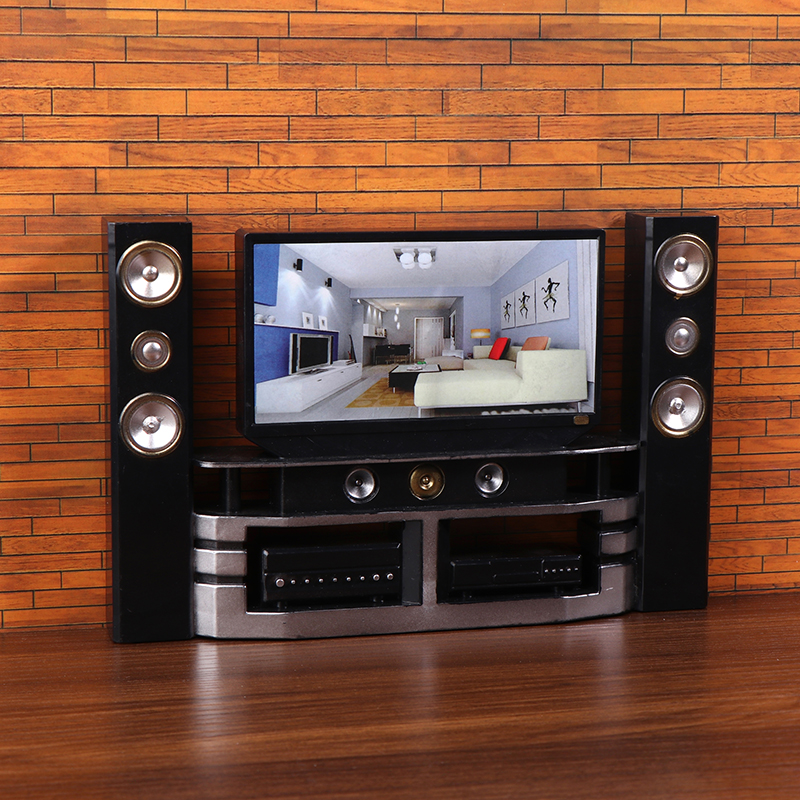 Audio House Music - Dollhouse Living Room Furniture Decoration: Mini