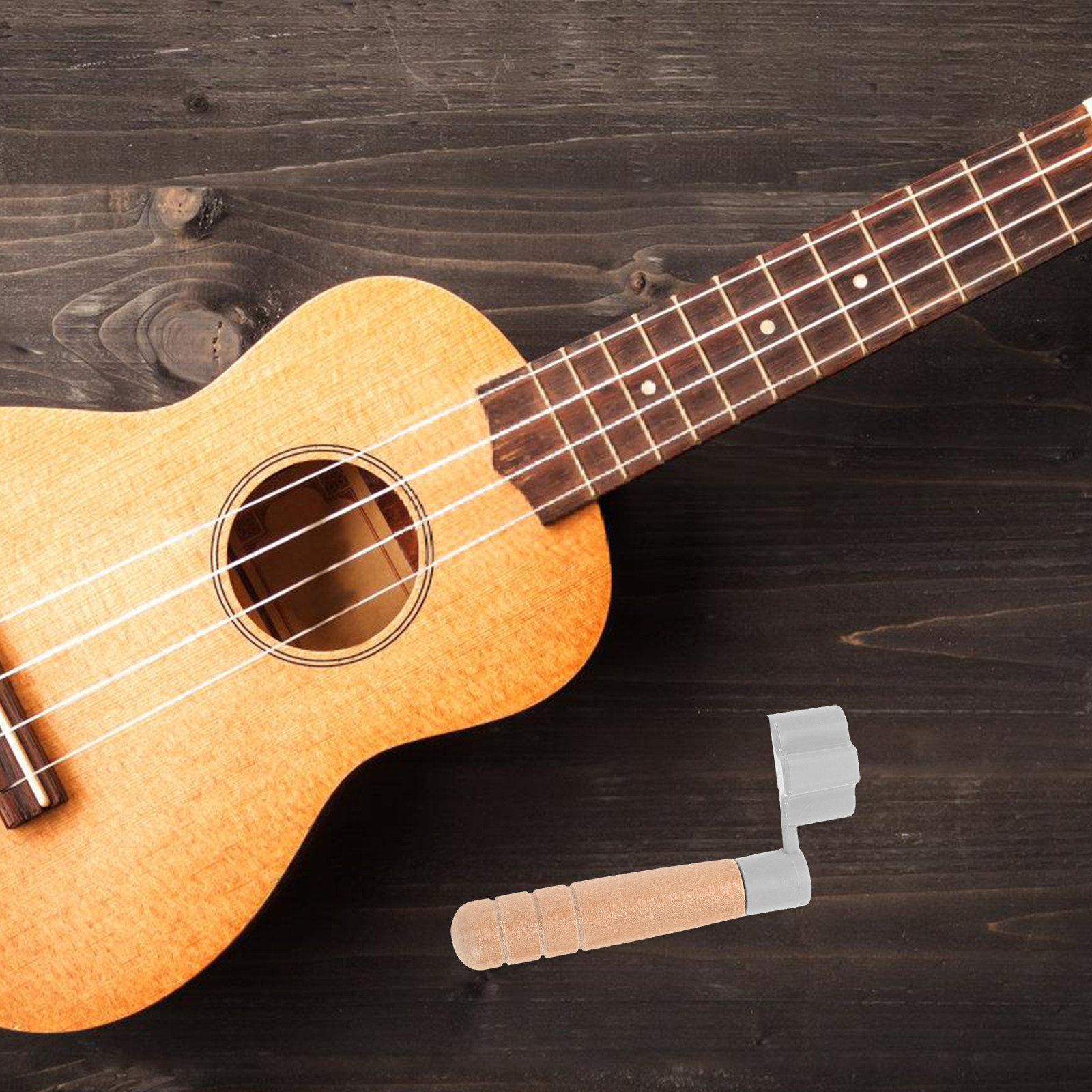 Guitar Slide Tube - Wooden Handle String Winder for Guitar