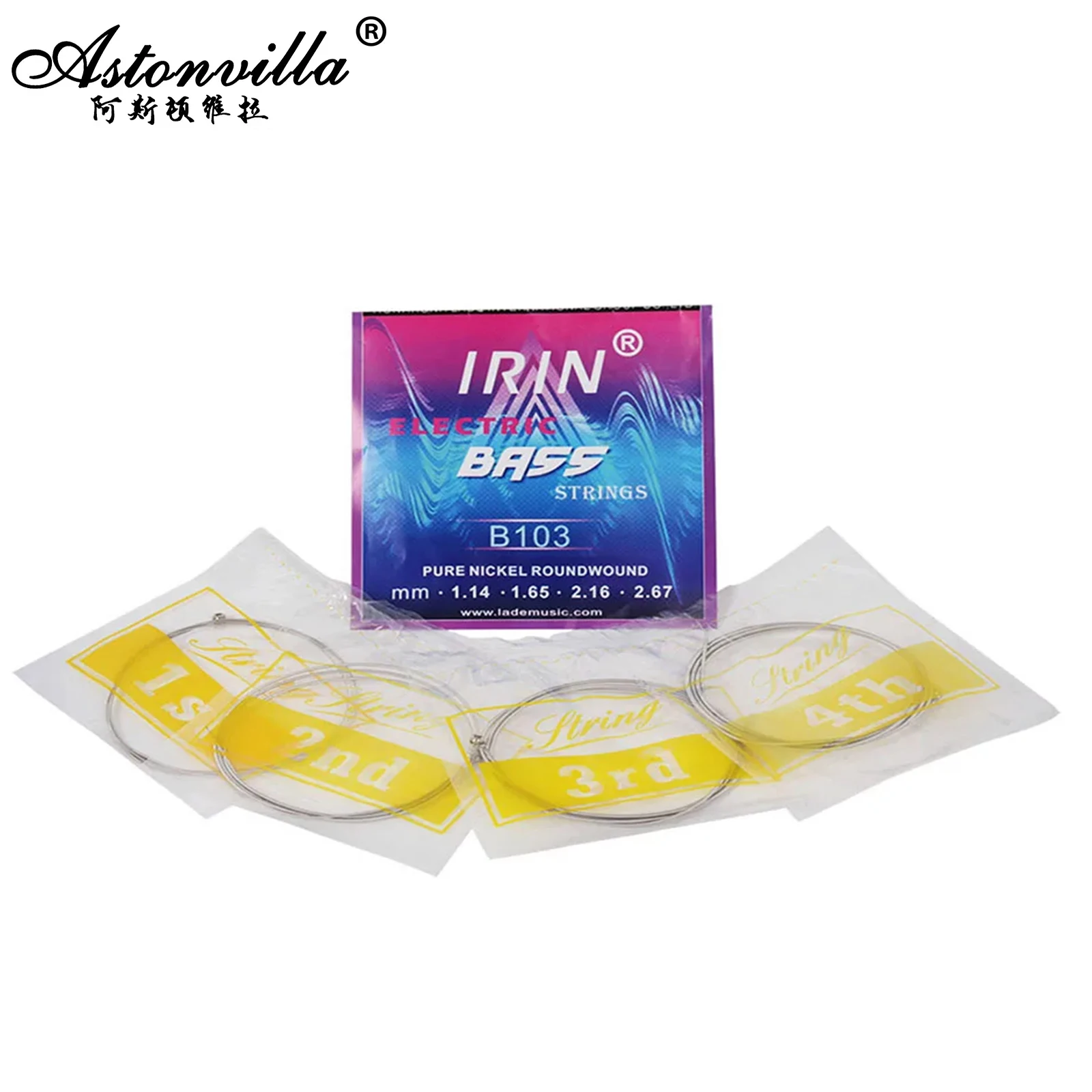 Bass Guitar Strings - Electric Bass String Nickel Alloy Wrapped