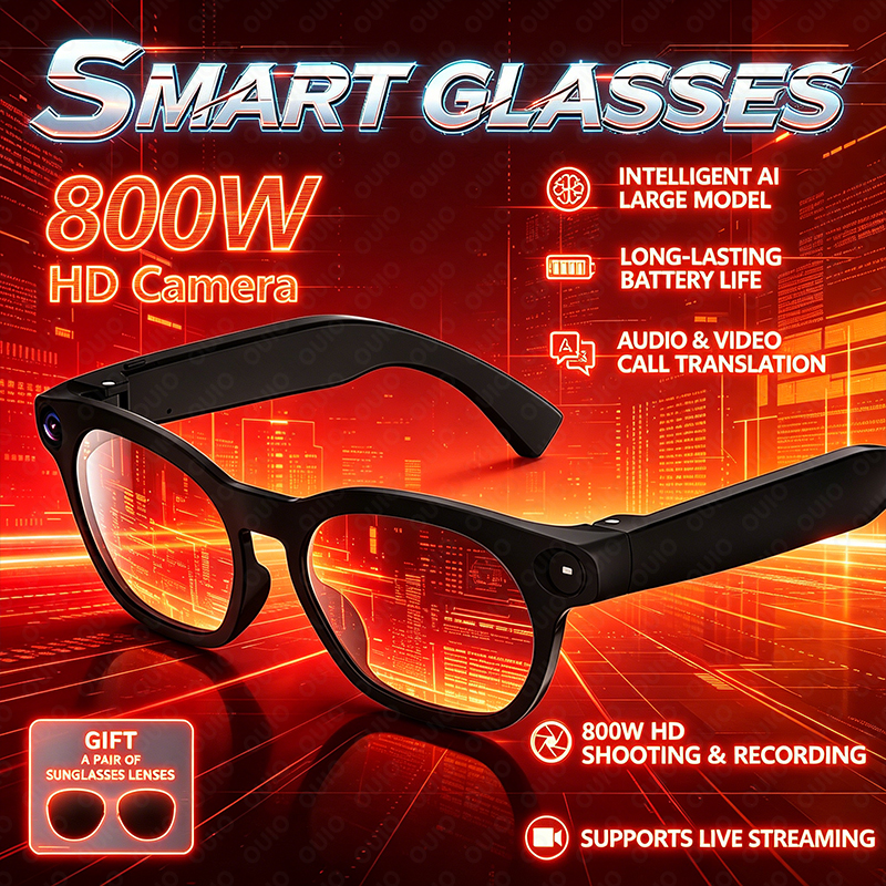 Audio Music To Video Ai Free - 2026 New Smart Glasses 800W HD