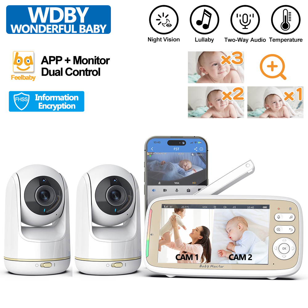 VB803 PRO Baby Monitor with 2p - Audio X Music avis et prix