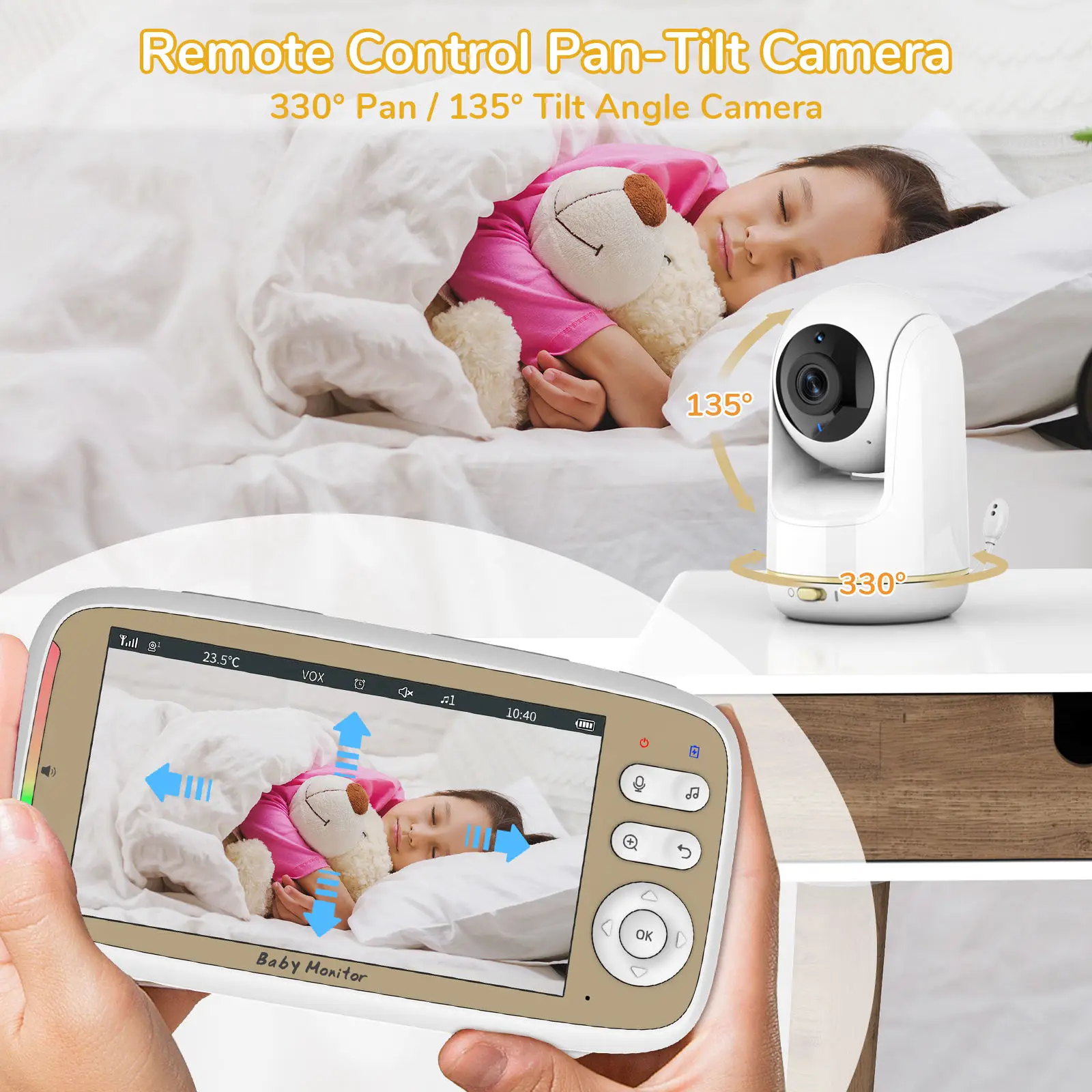 VB803 PRO Baby Monitor with 2p - Audio X Music avis et prix