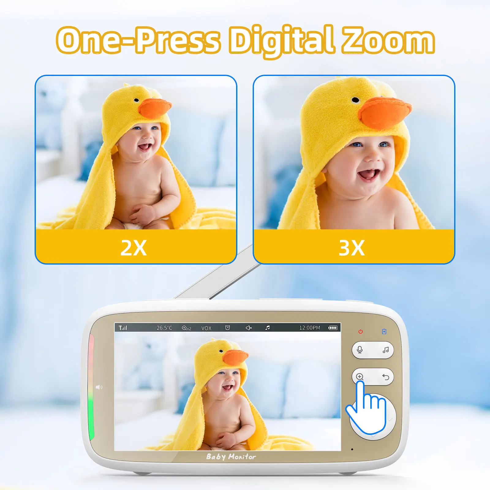 VB803 PRO Baby Monitor with 2p - Audio X Music avis et prix