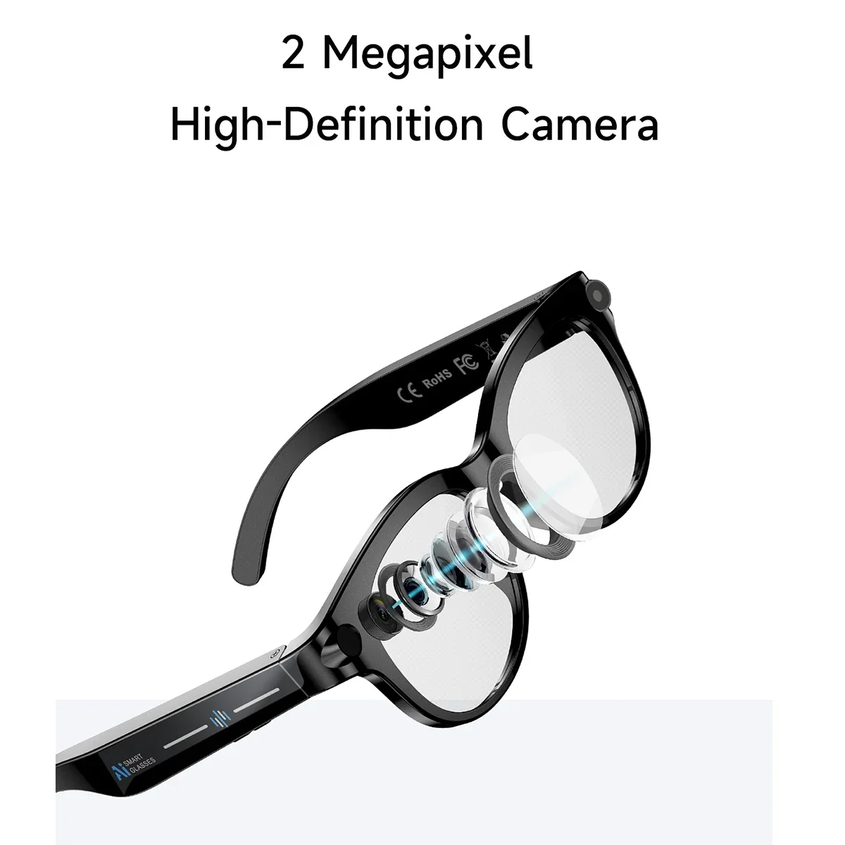 AI Sunglasses for Men with Rea - Audio Music To Video Ai Free avis et prix