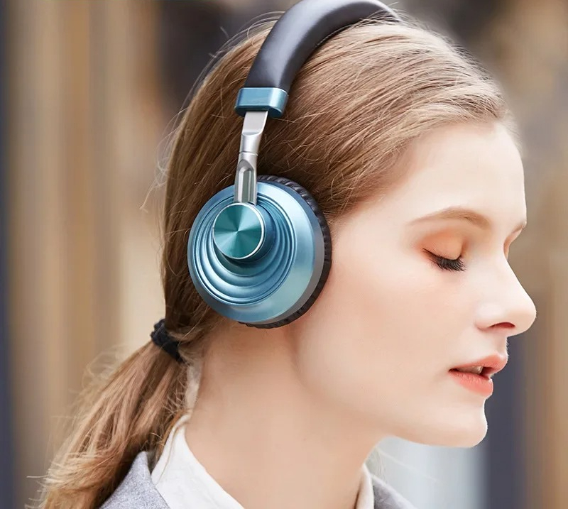 Retro Metal Headset Wireless B - Audio Music Dj avis et prix