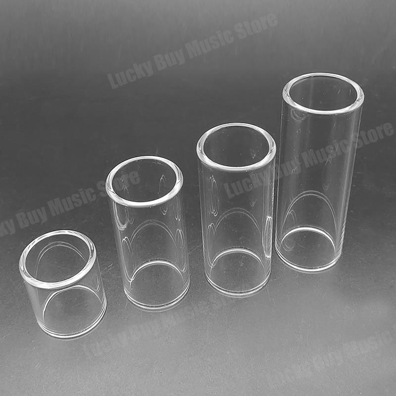 1pcs Glass guitar slide crysta - Guitar Slide Tube avis et prix