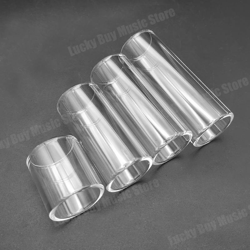 1pcs Glass guitar slide crysta - Guitar Slide Tube avis et prix