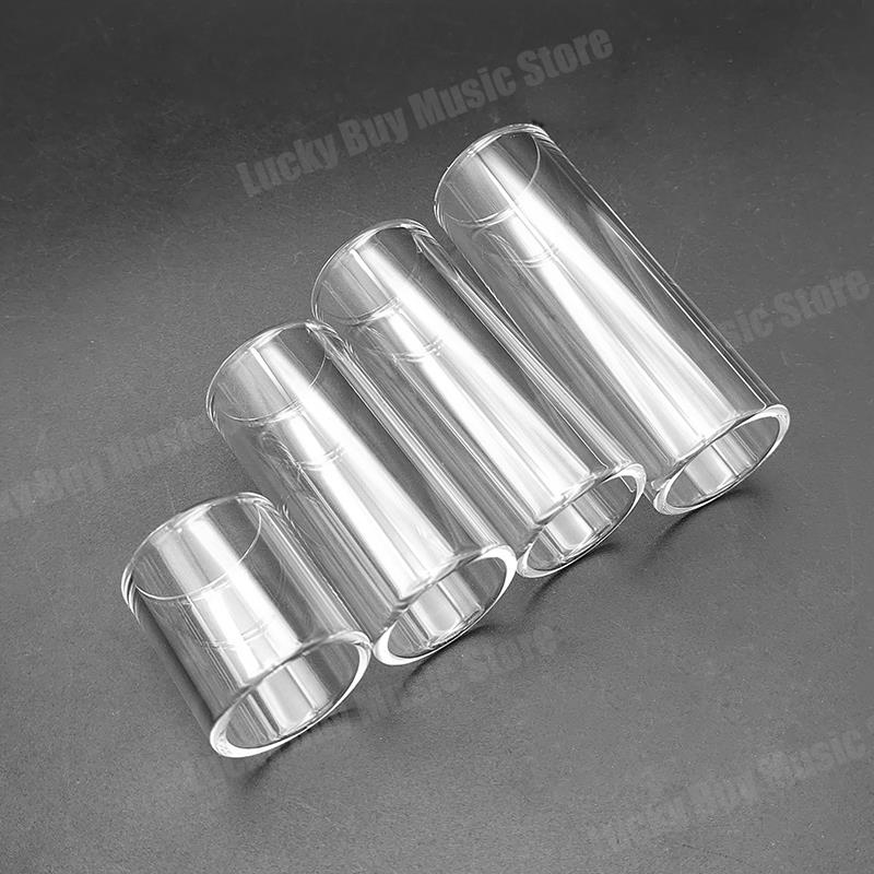 1pcs Glass guitar slide crysta - Guitar Slide Tube avis et prix