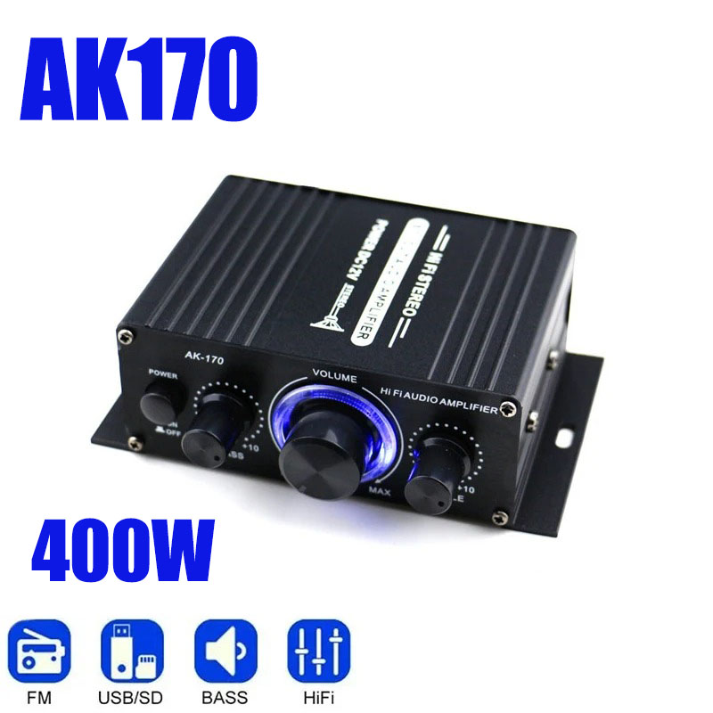 AK170 Mini Digital Power Audio - Audio Music Generator avis et prix