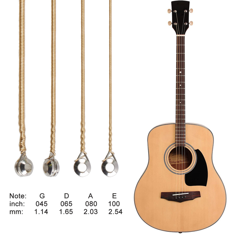 4 Strings Acoustic Bass  ANTI- - Bass Guitar Strings avis et prix