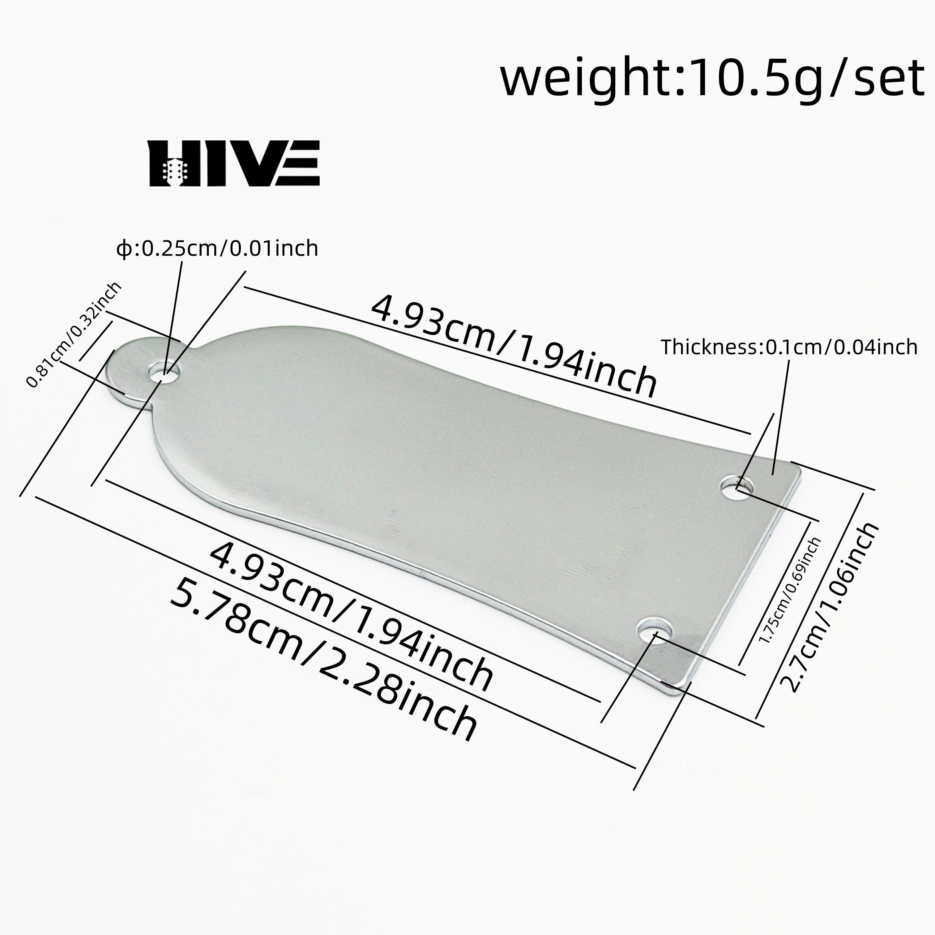 2/3 Hole Metal Bell Style Trus - Guitar Slide Tube avis et prix