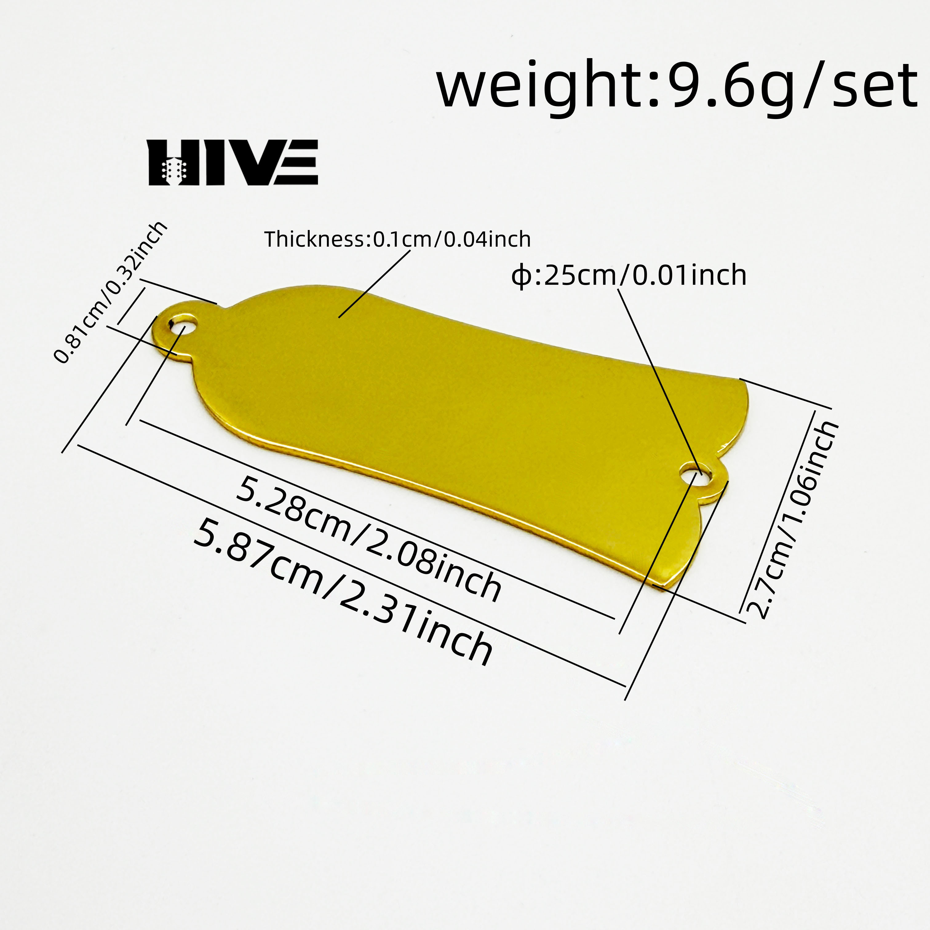 2/3 Hole Metal Bell Style Trus - Guitar Slide Tube avis et prix