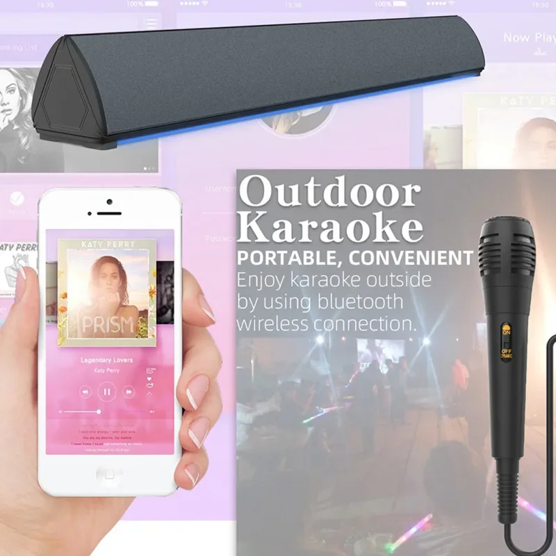 60W Wireless TV PC Soundbar Bl - Audio Music Generator avis et prix
