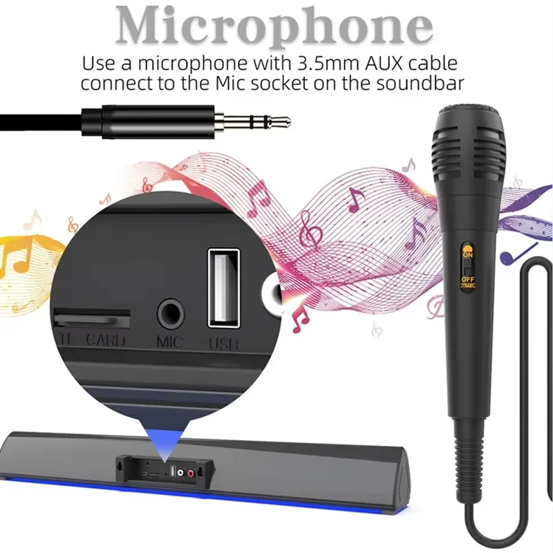60W Wireless TV PC Soundbar Bl - Audio Music Generator avis et prix