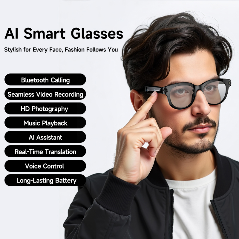 Lenovo 8K HD AI Smart Glasses  - Audio Music To Video Ai Free avis et prix