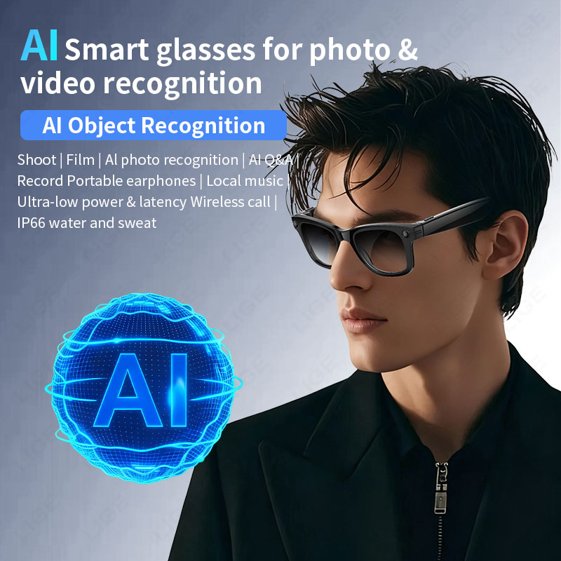 New Upgrade Smart Glasses 5MP  - Audio Music Recognition avis et prix