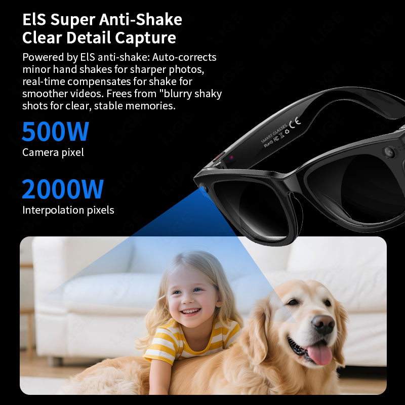 New Upgrade Smart Glasses 5MP  - Audio Music Recognition avis et prix