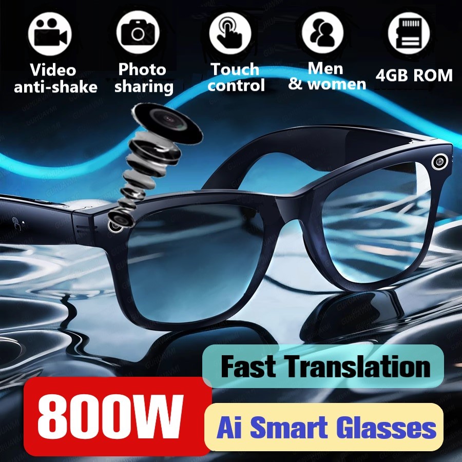 Trending Smart Sunglasses With - Audio Music To Video Ai Free avis et prix