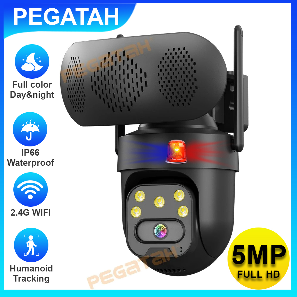5MP IP Camera Outdoor 2.4G WiF - Audiovision Music Player avis et prix