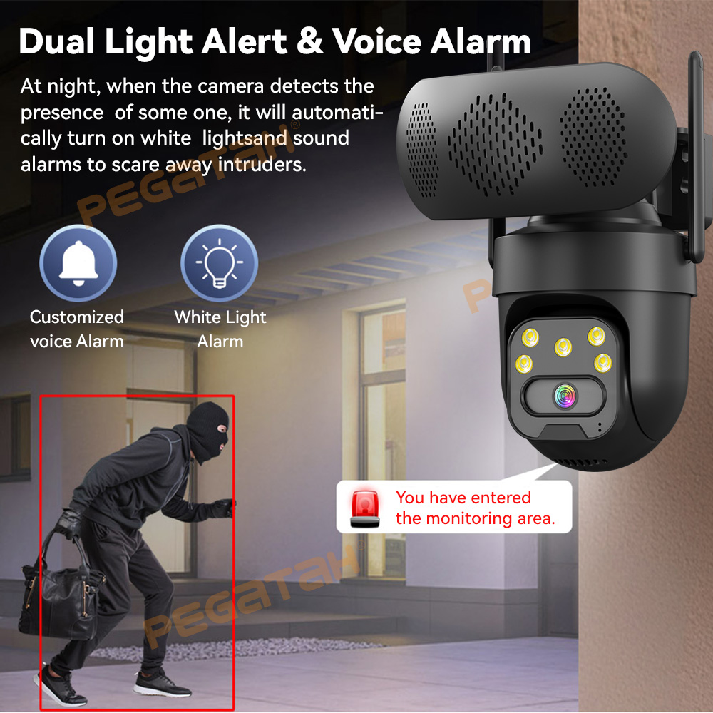 5MP IP Camera Outdoor 2.4G WiF - Audiovision Music Player avis et prix