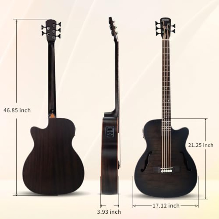 5-String Acoustic Electric Bas - Bass Guitar Strings avis et prix