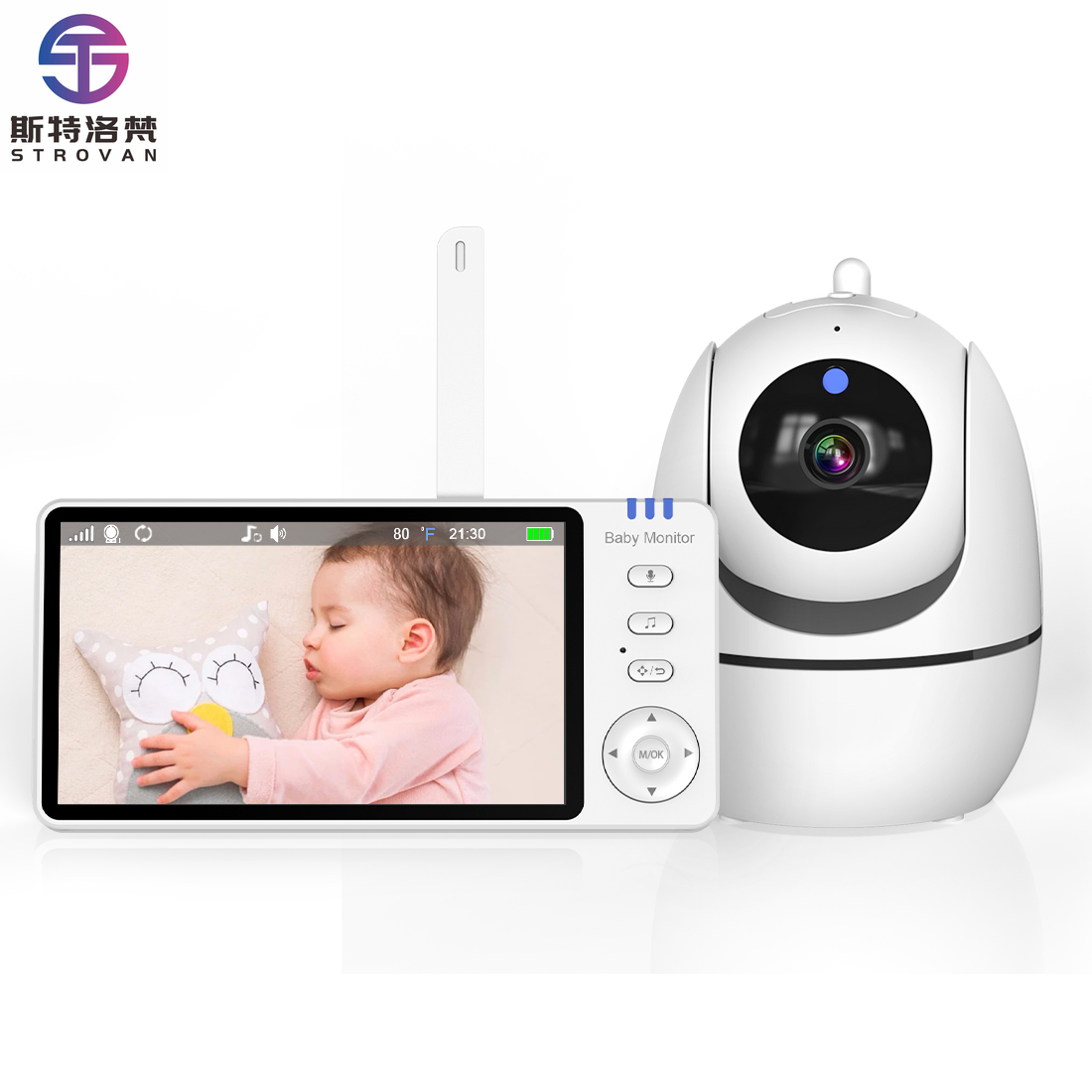 720P HD Wireless Video Baby  5 - Audiovision Music Player avis et prix