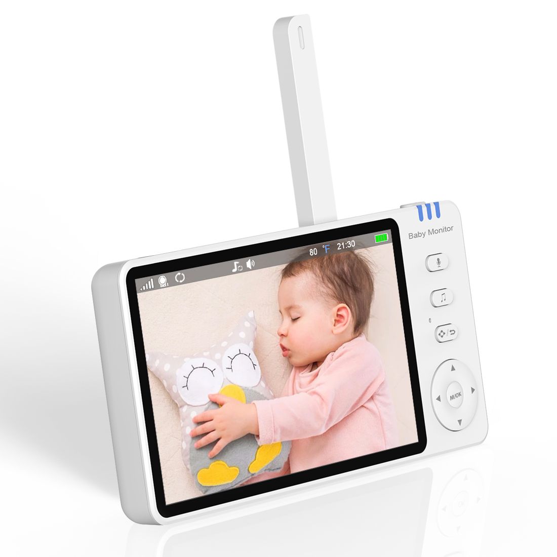 720P HD Wireless Video Baby  5 - Audiovision Music Player avis et prix