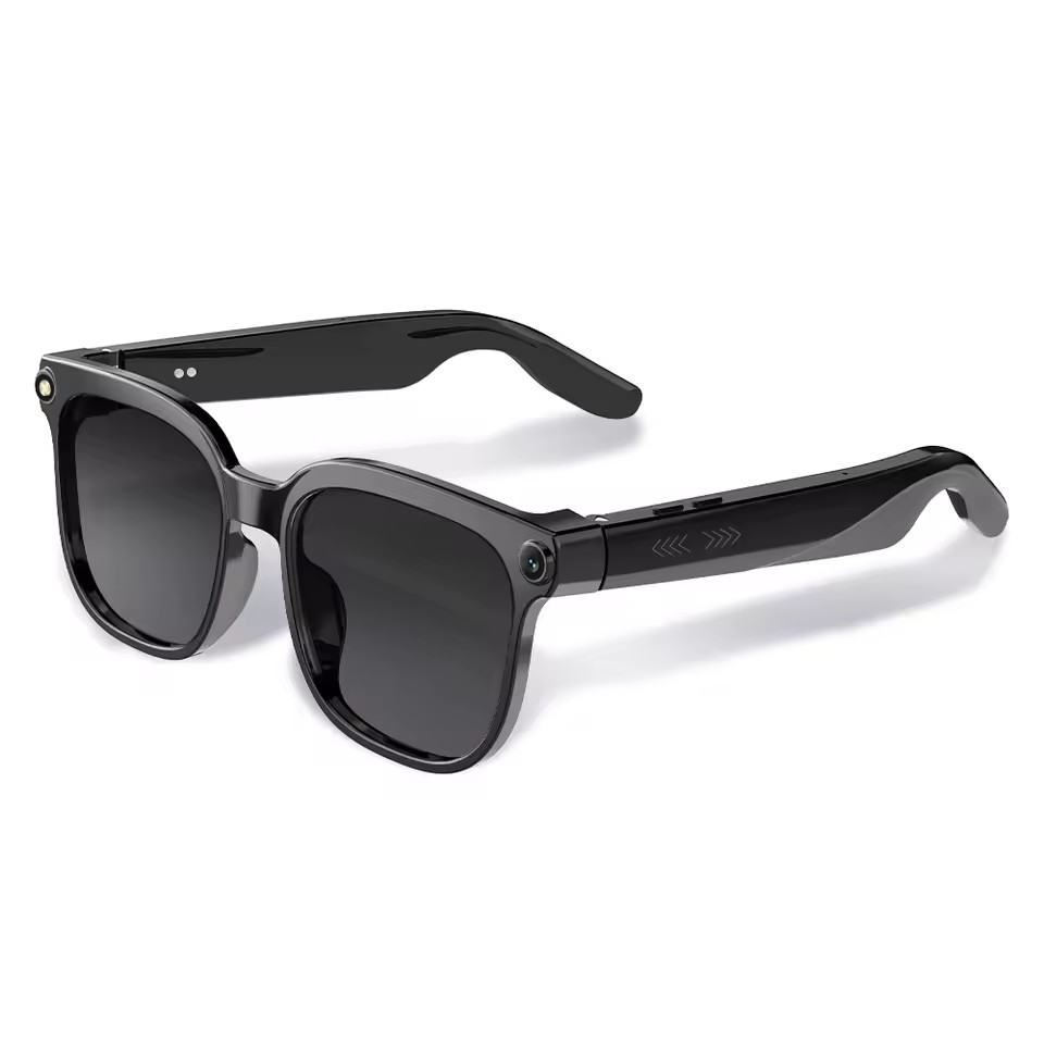 M02S AI Smart Glasses 8MP Came - Audio Music To Video Ai Free avis et prix