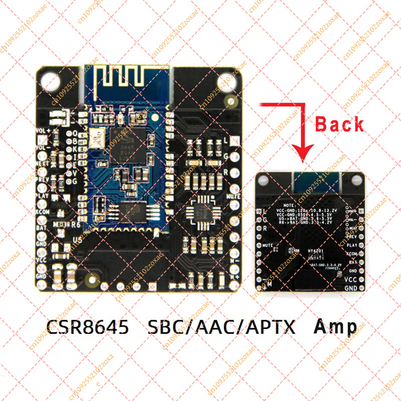 DC 12V/5V CSR8645 APT-X Lossle - Audio X Music avis et prix