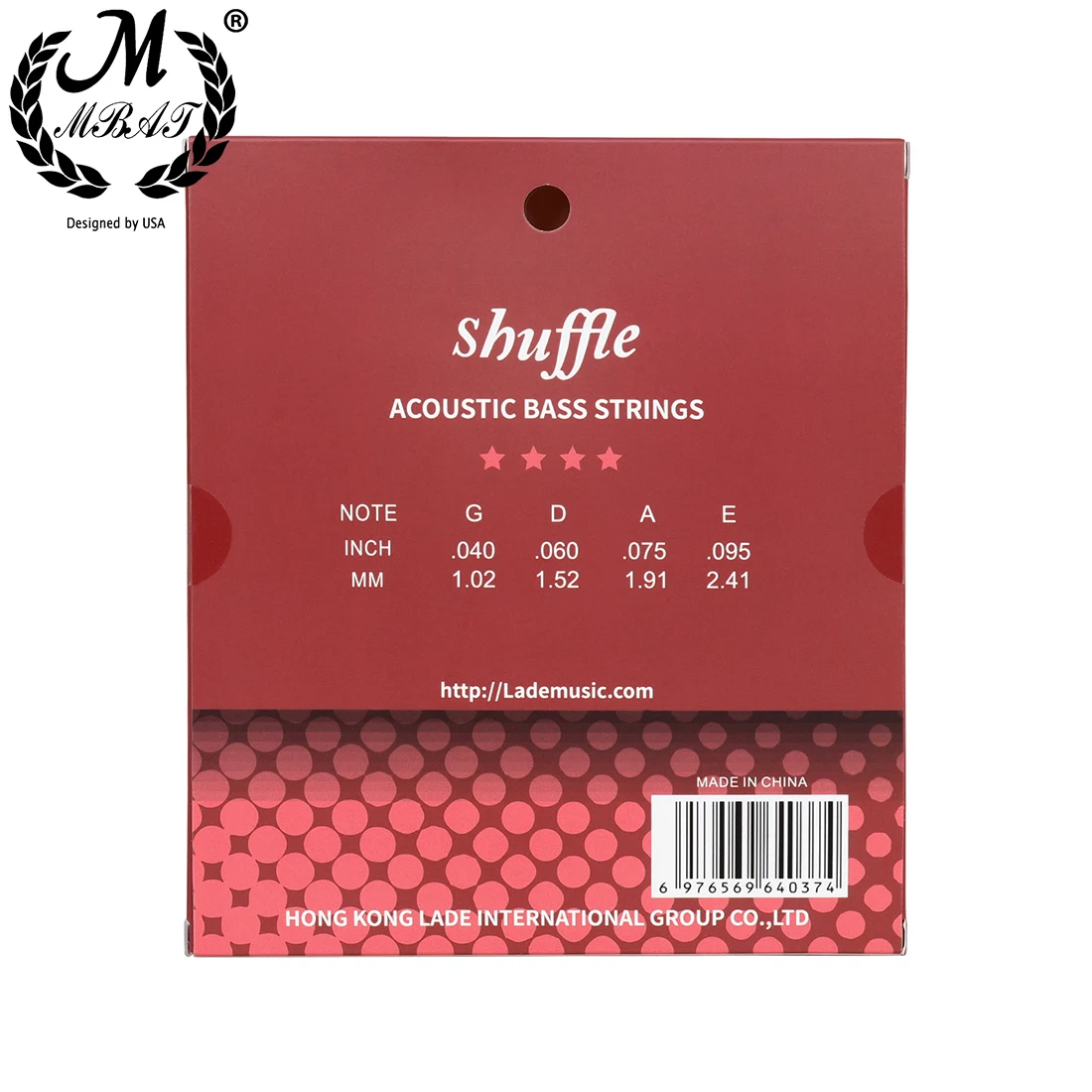M MBAT Acoustic Bass Strings 4 - Bass Guitar Strings avis et prix