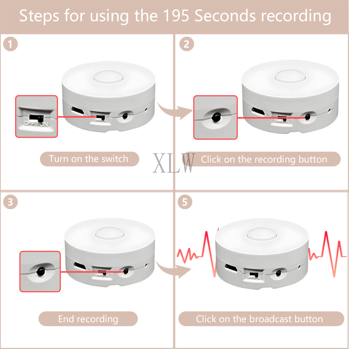 Small Music Box Button Play 19 - Audio Music Box avis et prix