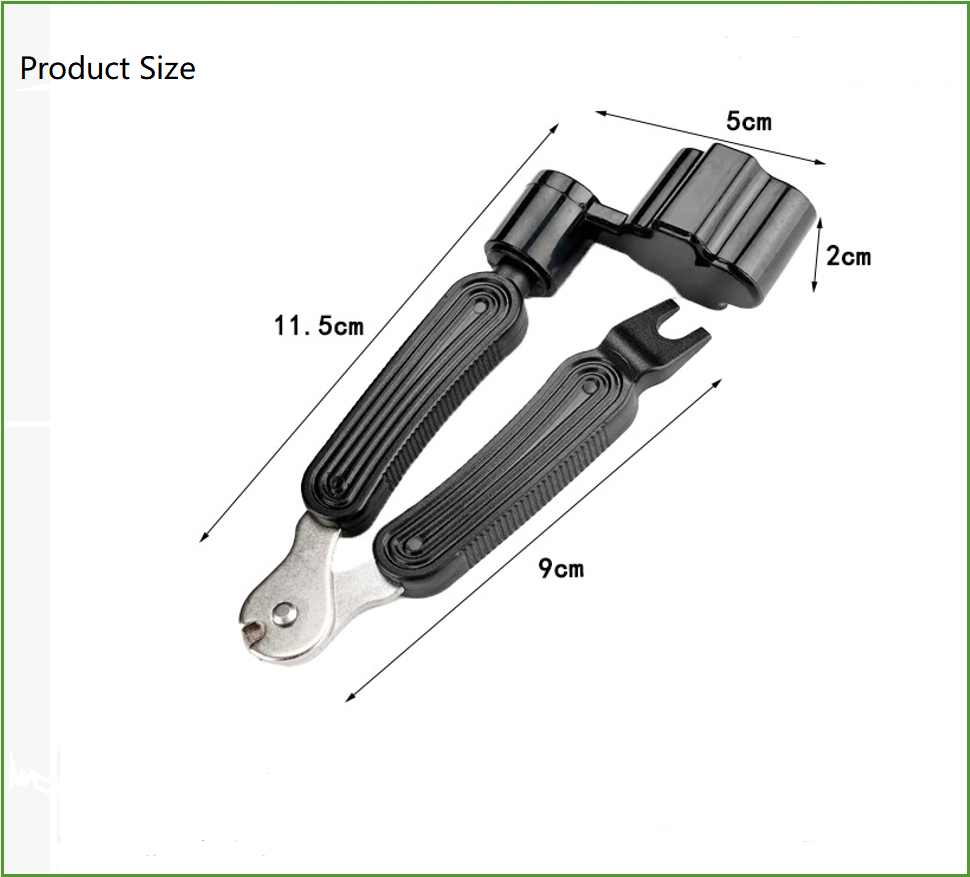 Guitar String Winder 3 IN 1Str - Guitar Slide Tube avis et prix