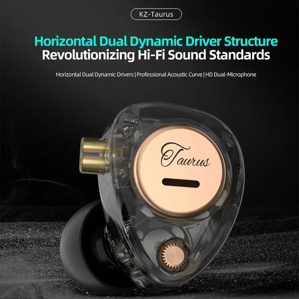 KZ Taurus In Ear Wired Earphon - Audio Music Dj avis et prix