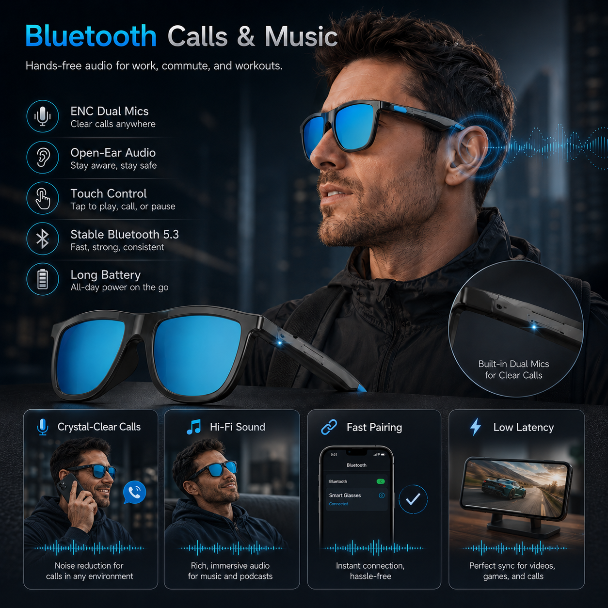 New Touch-Color Change Smart A - Audio Music To Video Ai Free avis et prix