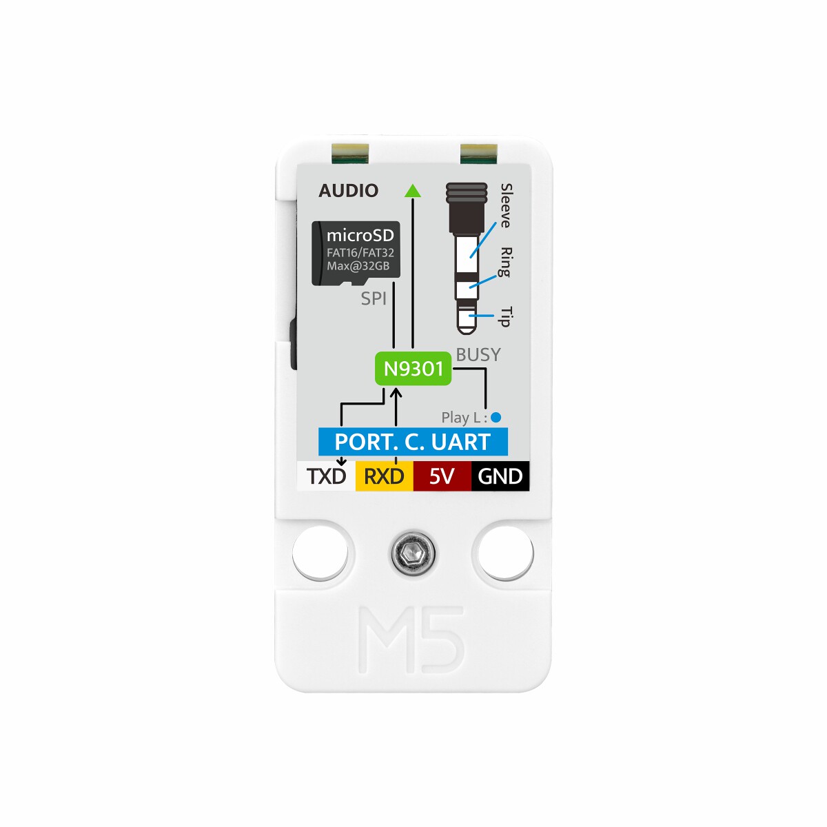 M5Stack Official Audio Player  - Official Audio Music avis et prix