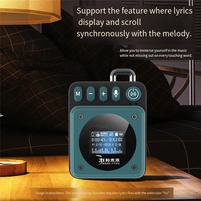 RISE-MP3 Music Player Recorder - Audio Music Lyrics avis et prix