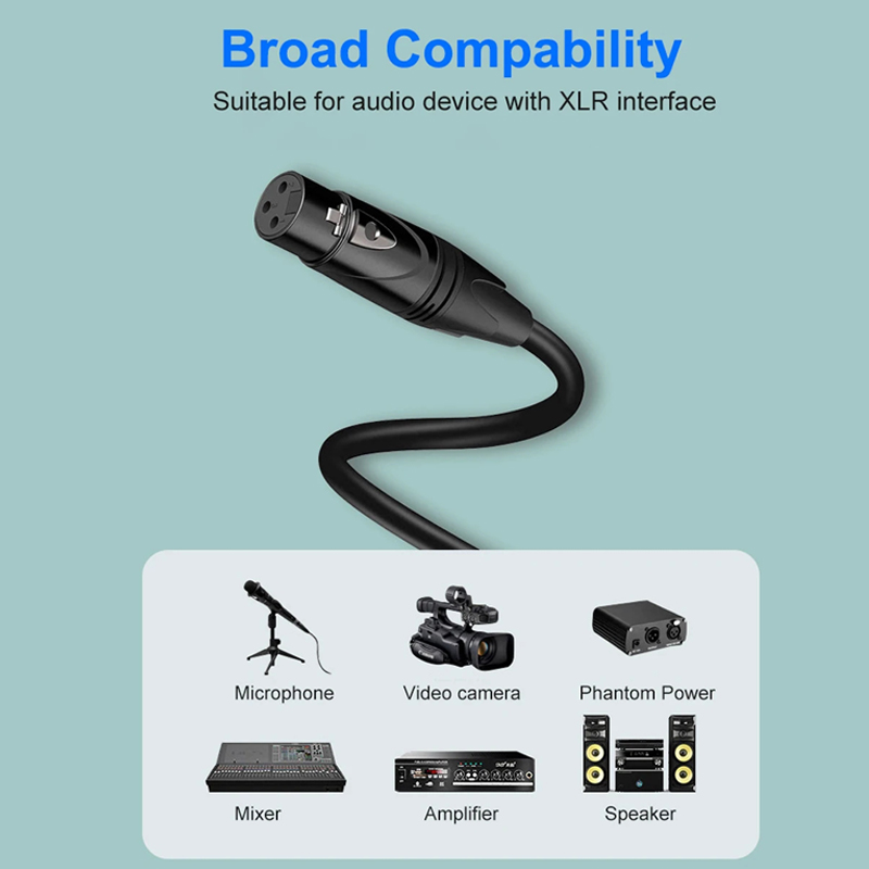 3Pin XLR Cable Male to Female  - Audio Music Box avis et prix