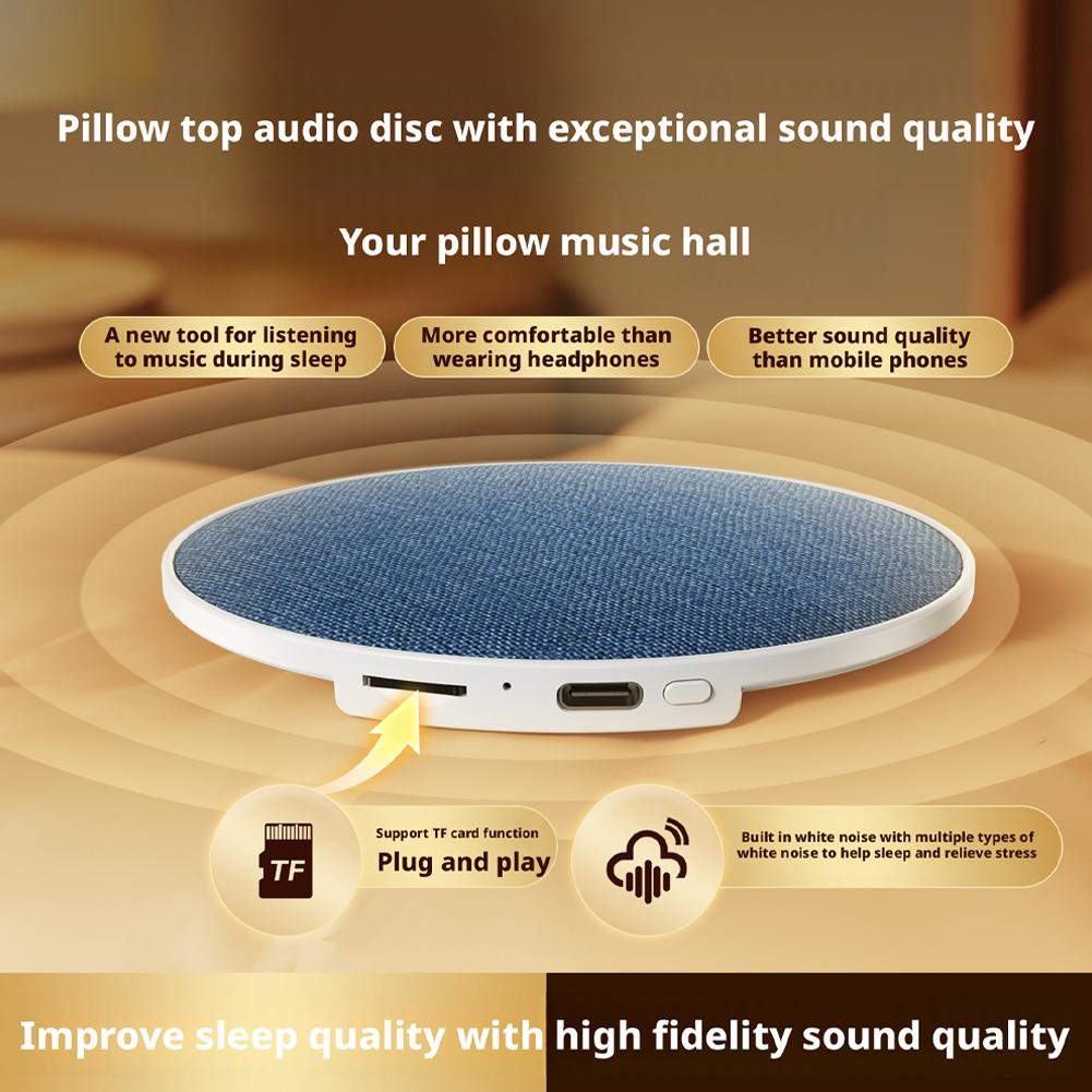 1PC White noise pillow speaker - Audio Music Enhancer avis et prix