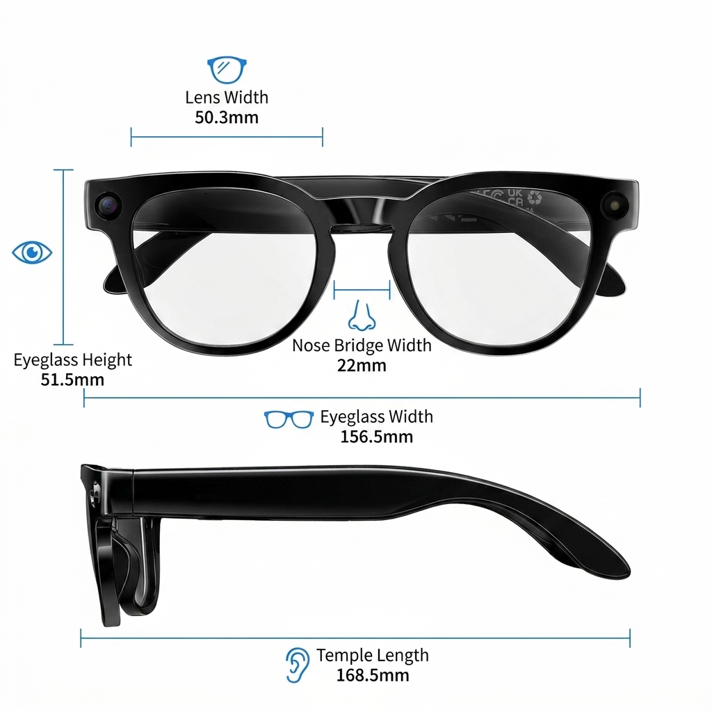 2026 New AI Smart Glasses with - Audio Music To Video Ai Free avis et prix