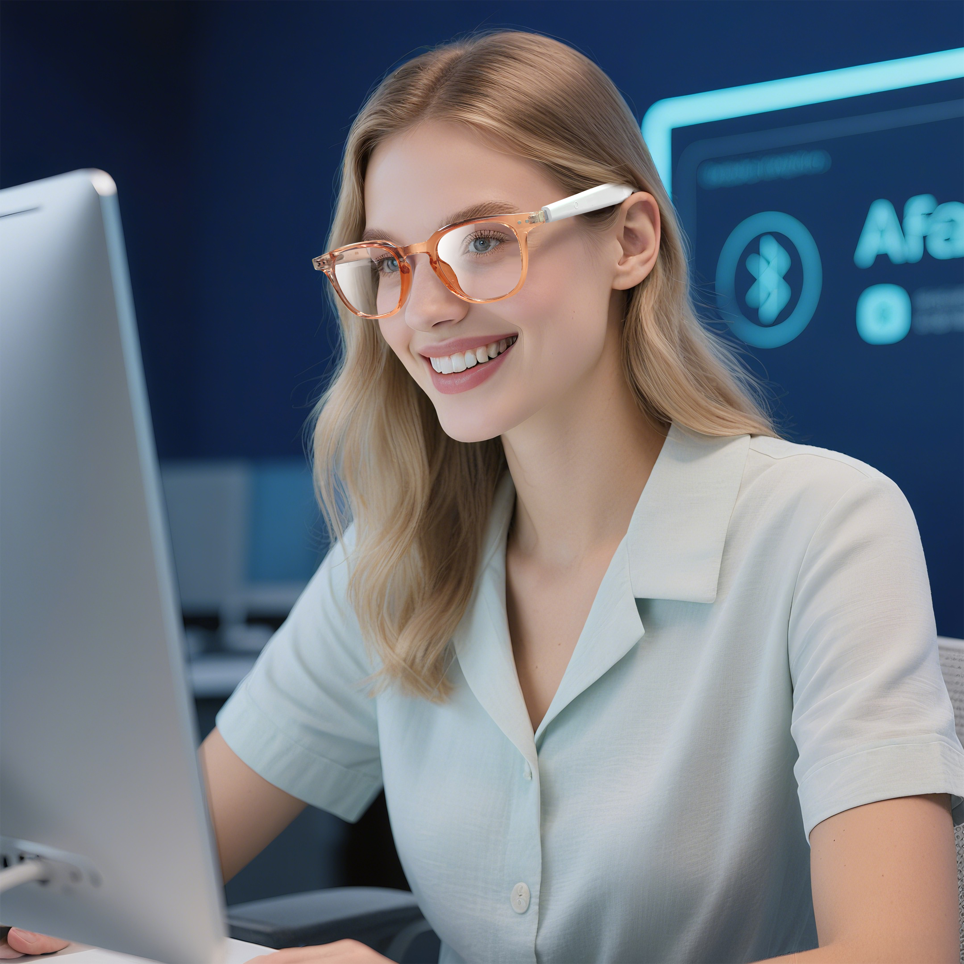Photochromic Smart Glasses Ant - Audio Music To Video Ai Free avis et prix
