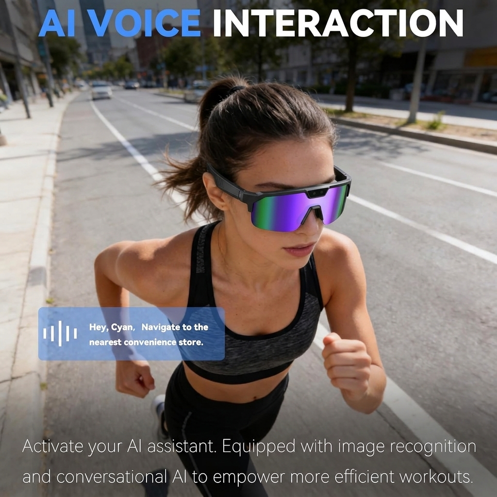 2026New AI Smart Glasses 1200P - Audio Music To Video Ai Free avis et prix