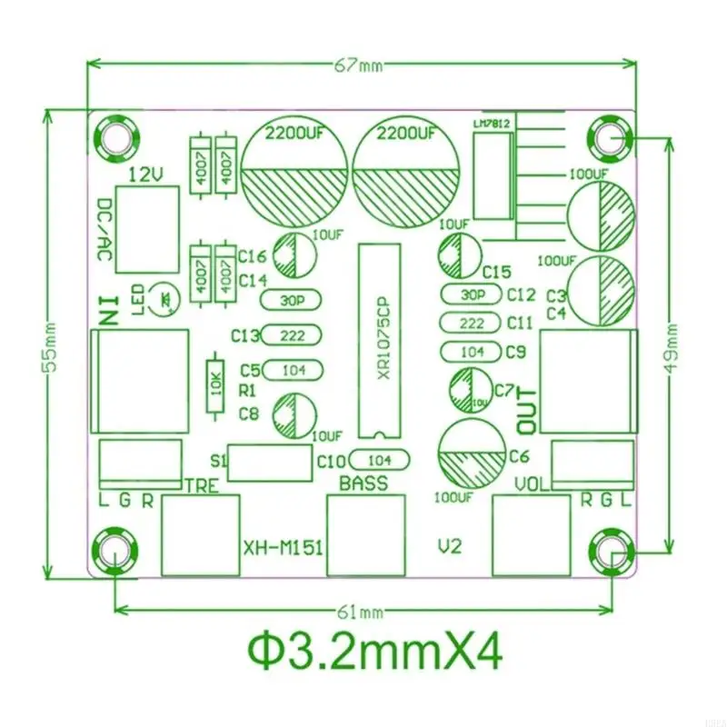  Professional R1075 Tone Board - Audio Music Enhancer avis et prix
