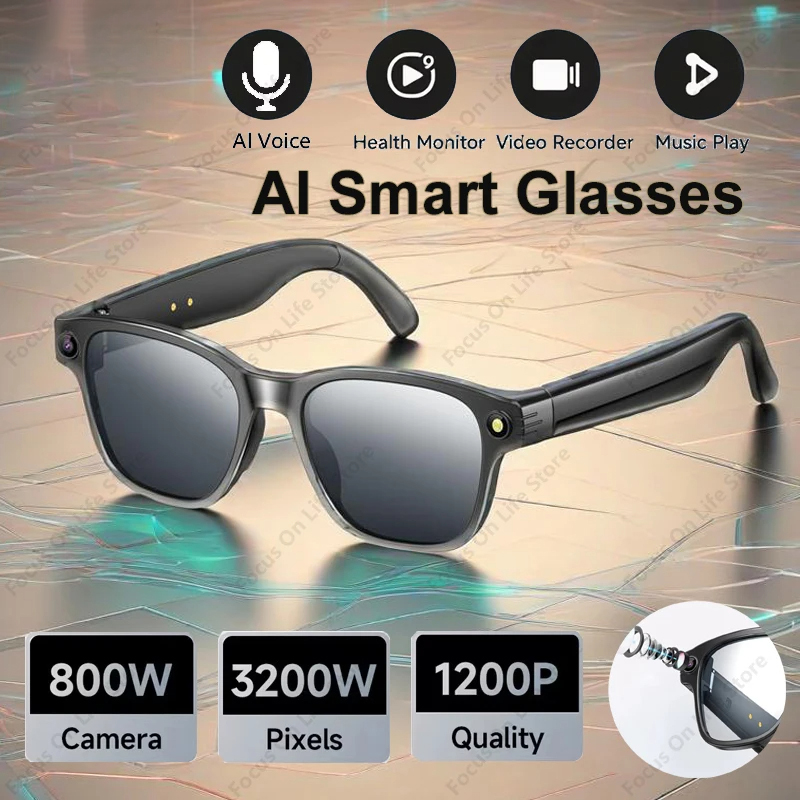 AI Smart Glasses 8 Million Cam - Audio Music To Video Ai Free avis et prix
