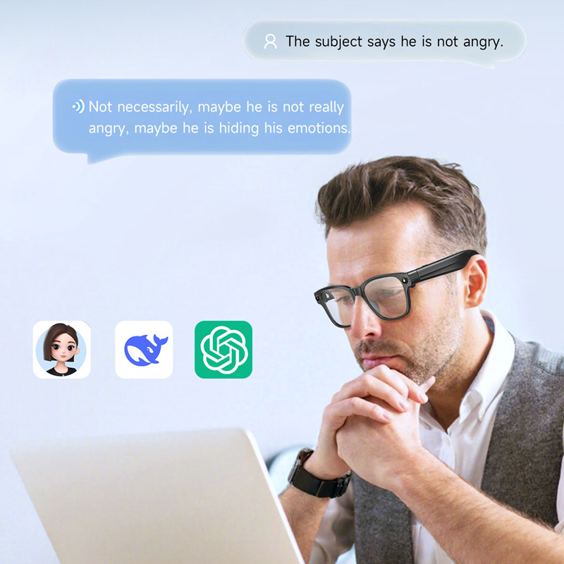AI Smart Glasses 8 Million Cam - Audio Music To Video Ai Free avis et prix