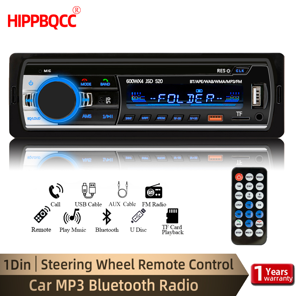 HIPPBQCC Car Radio 1din MP3 Pl - Audio X Music avis et prix
