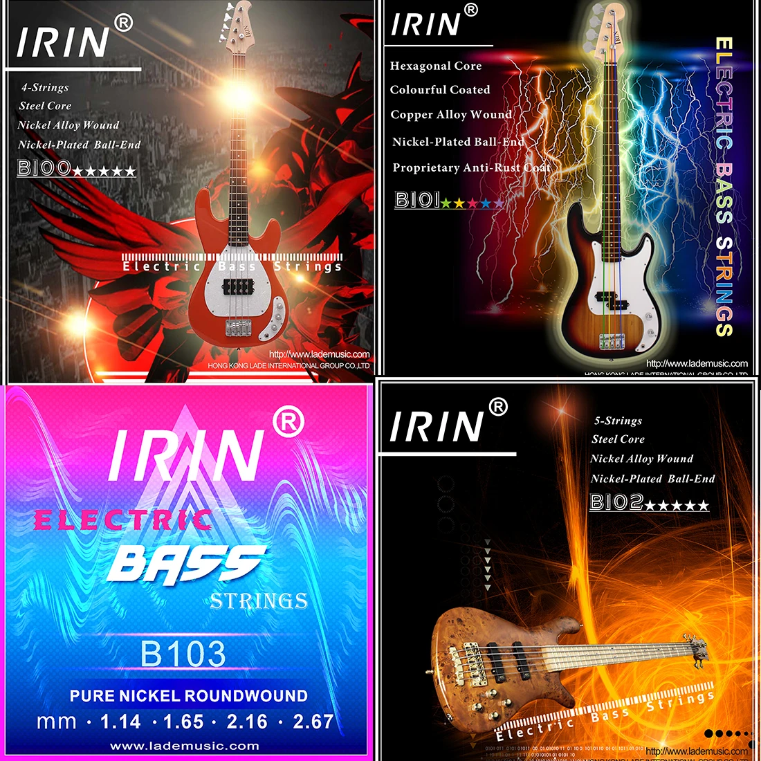 IRIN Electric Bass Strings Pro - Bass Guitar Strings avis et prix