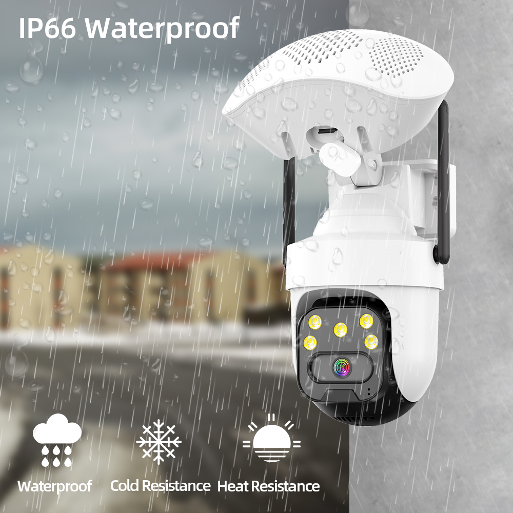 ICSEE 5MP WiFi PTZ IP Camera w - Audiovision Music Player avis et prix