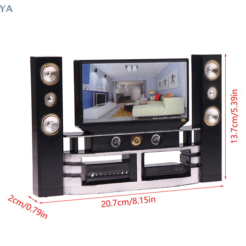 [L]1/12 Dollhouse Mini TV Audi - Audio House Music avis et prix