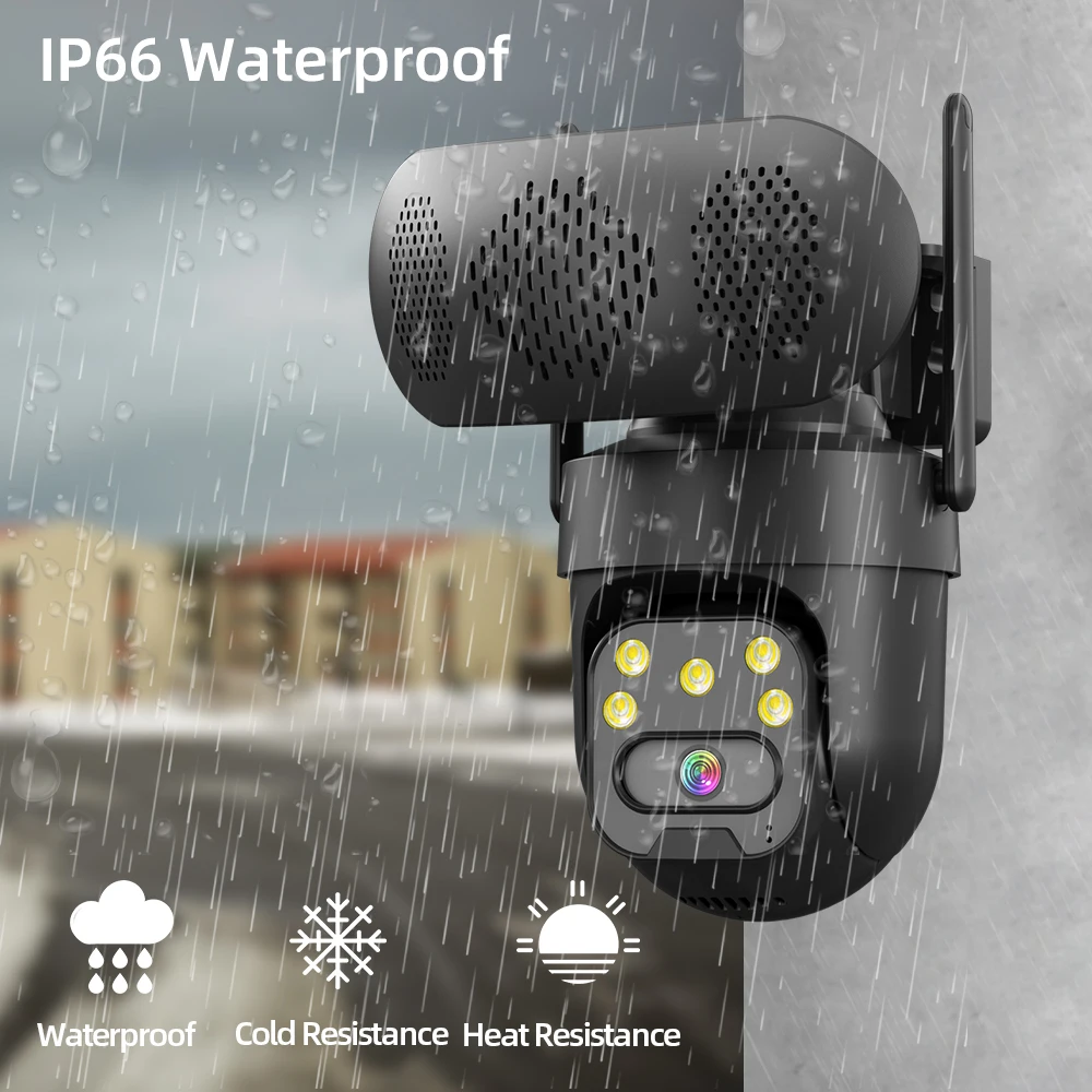 ICSEE 5MP WiFi PTZ IP Camera w - Audiovision Music Player avis et prix